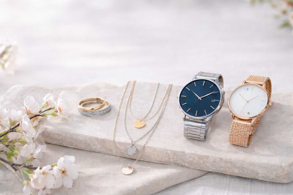 Schmuck und Uhren Trends Frühjahr 2026 - Minimalistisch und zeitlos