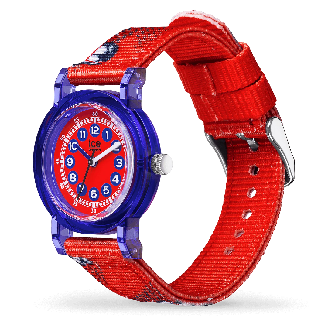 ICE Learning Red Football Kinderuhr