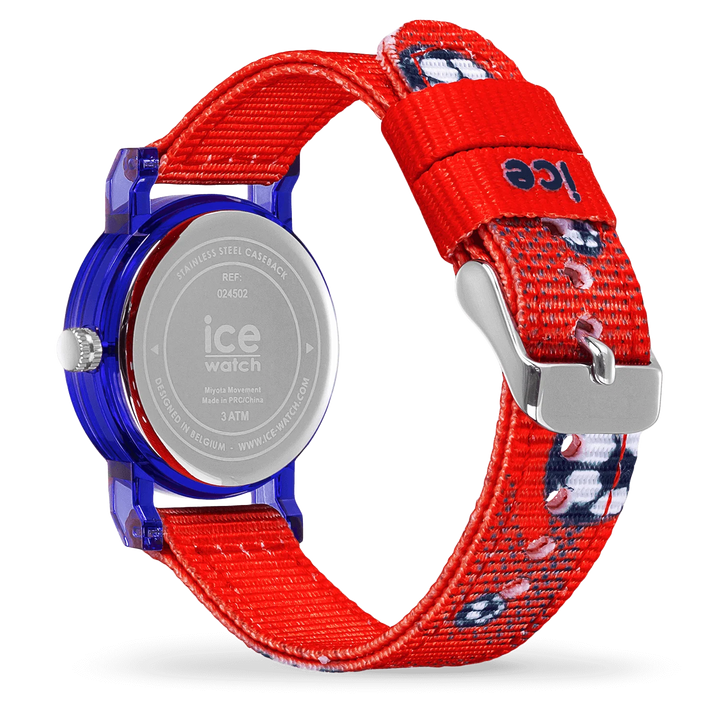ICE Learning Red Football Kinderuhr