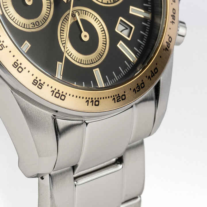 Jacques Lemans Liverpool 1-1877H - Herren Chronograph Quarzuhr 41mm Edelstahl