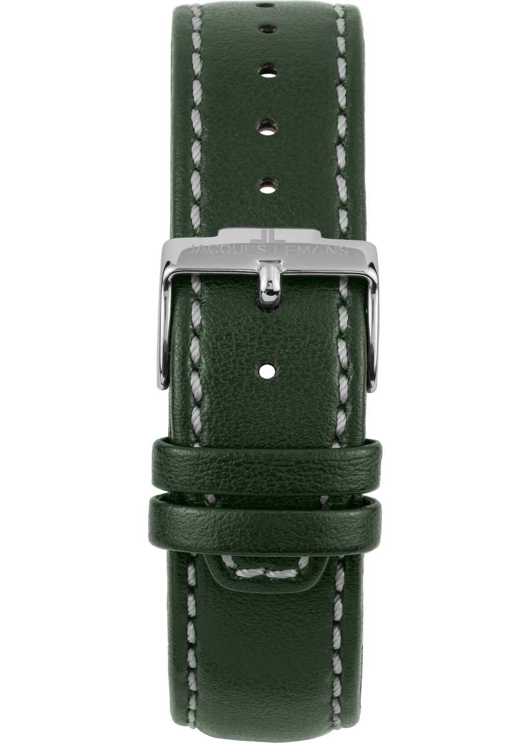 Jacques Lemans Eco Power 1-2115D - Herren Solaruhr 44mm AppleSkin Grün