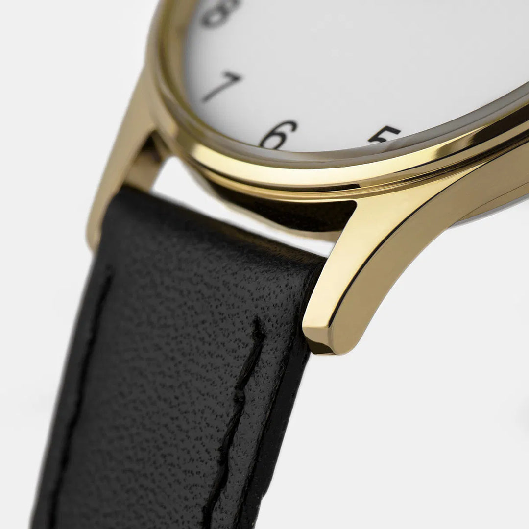 Jacques Lemans London 1-2123H - Elegante Damen Quarzuhr IP-Gold 30mm