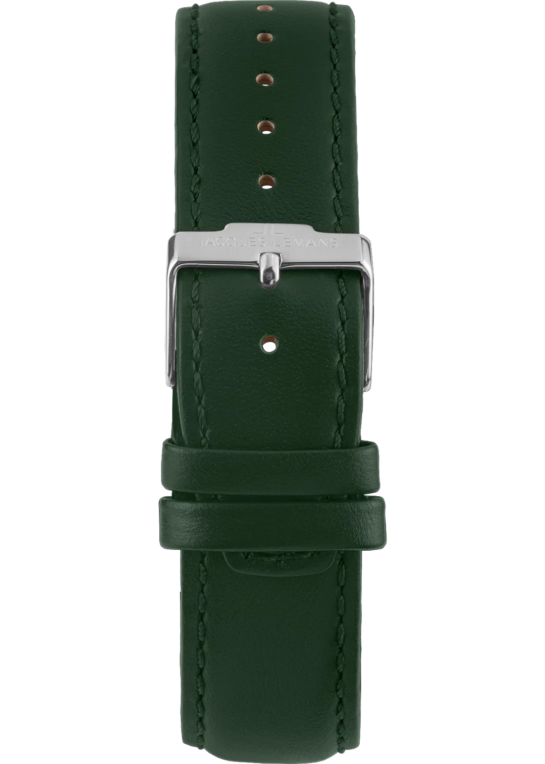 Jacques Lemans Derby 1-2197C - Elegante Herren Quarzuhr mit grünem Zifferblatt