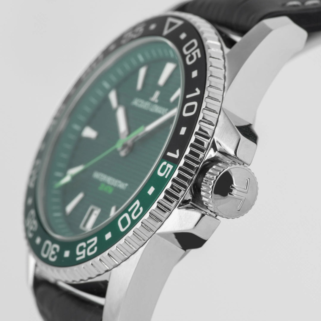 Jacques Lemans Liverpool Diver 1-2205C - Herren Taucheruhr 41mm