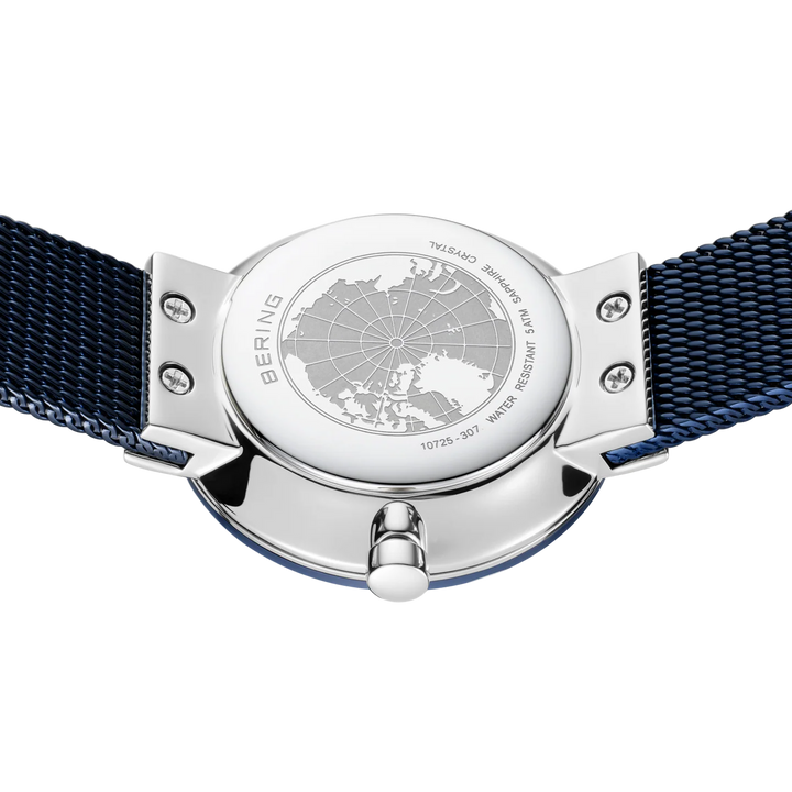 Bering Ceramic silber/blau, 10725-307