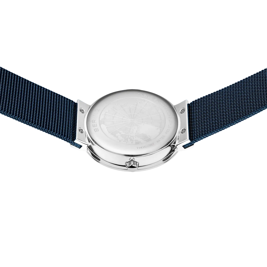 Bering Ceramic silber/blau, 11435-387
