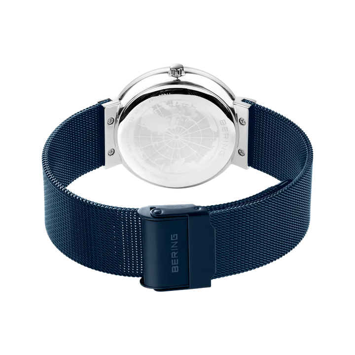 Bering Ceramic silber/blau, 11435-387