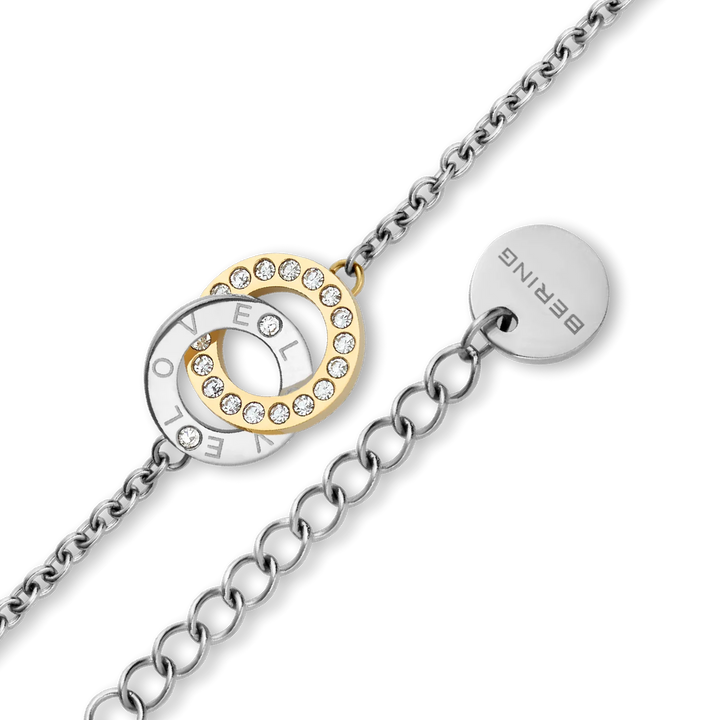 Bering Everyday Classic Armband aus Edelstahl, silberfarben, 18 cm