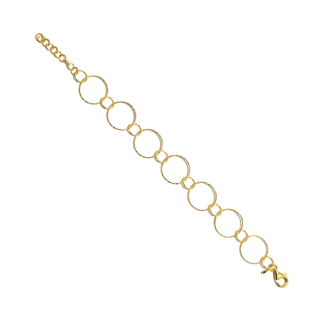 Armband Sinfonia – vergoldet & bronze