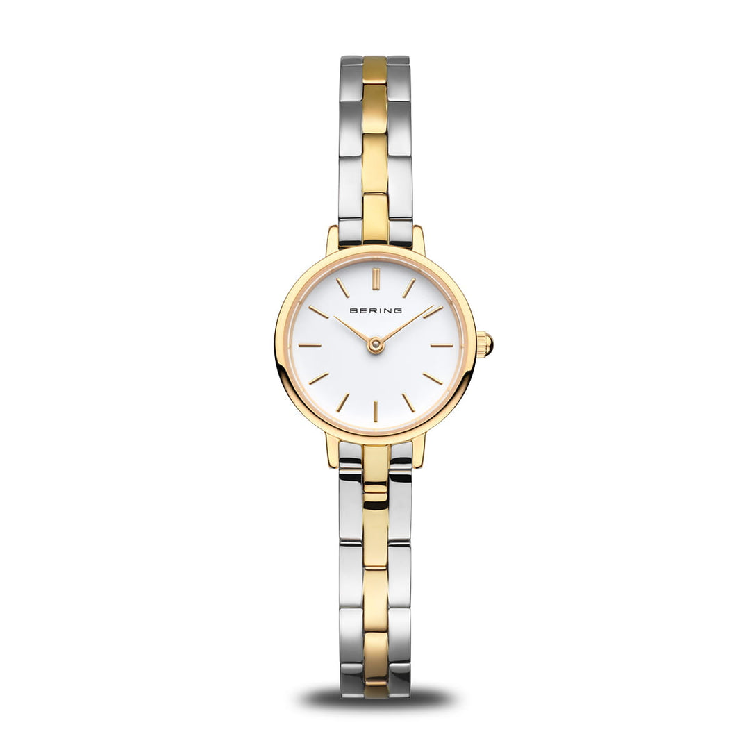 Bering Classic Gold 11022-714 | Zweifarbig & Saphirglas