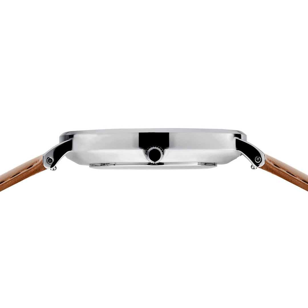 Bering Classic Herrenuhr Silber 14040-508 | Grünes Zifferblatt & Saphirglas