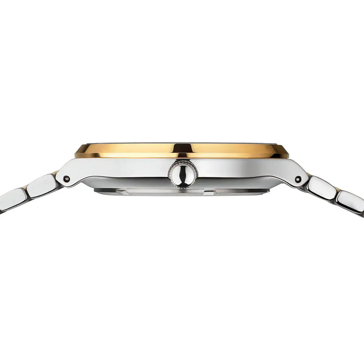 Bering Titanium Solar Herrenuhr Gold 14439-717 | Ultraleicht & Nachhaltig