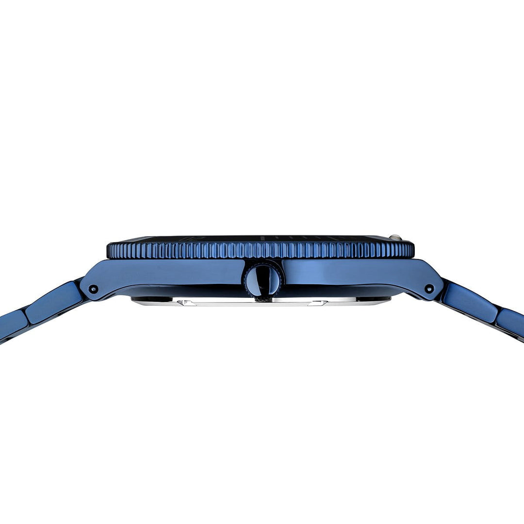 Bering Solar Herrenuhr 14443-797 - Blau poliert/gebürstet