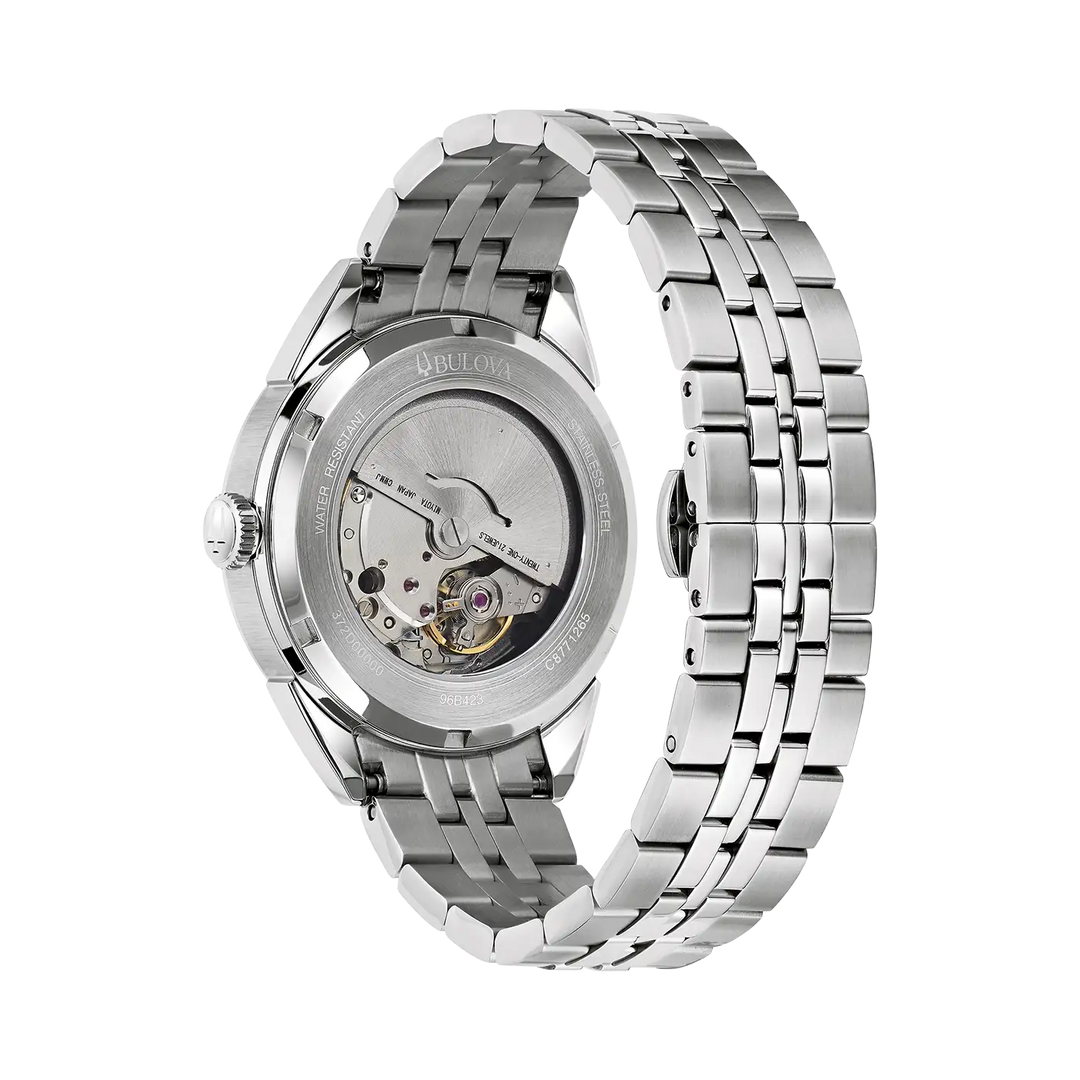 Bulova Sutton 96B423 Automatikuhr Herren mit Glasboden