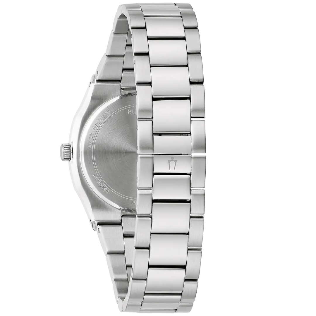 Bulova Surveyor 96P242 Damenuhr mit 11 Diamanten & Perlmutt