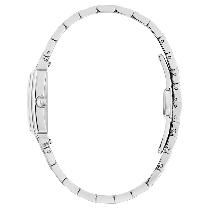 Bulova Sutton 96P244 Damenuhr - Edelstahl mit 8 Diamanten & Perlmutt-Zifferblatt