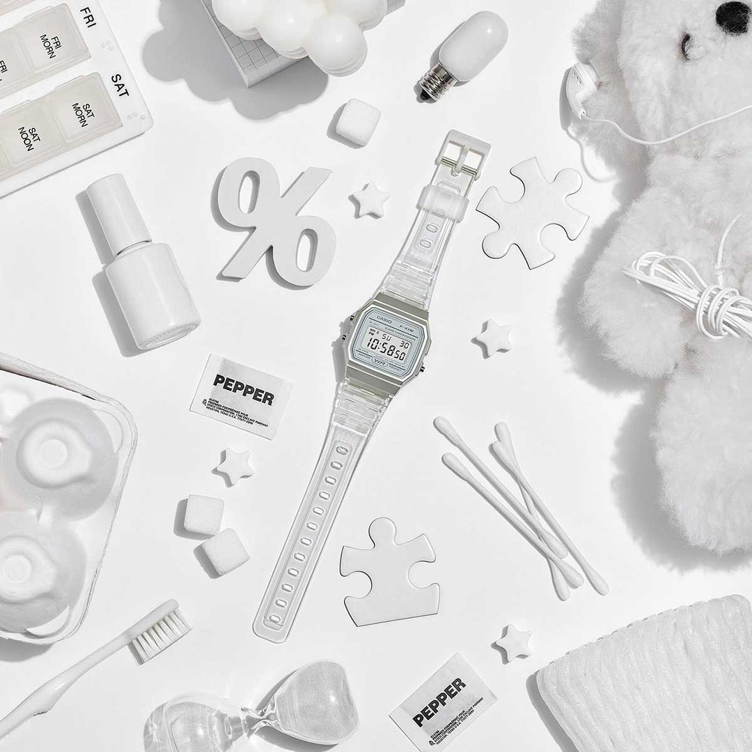 Casio F-91WS-7EF Timeless Collection Damenuhr