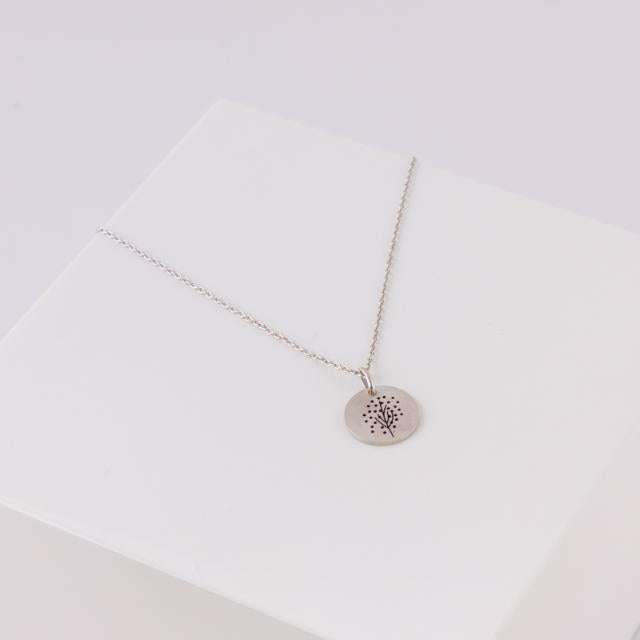 Halskette LIFE Sterlingsilber, 14 mm, 45 + 5 cm