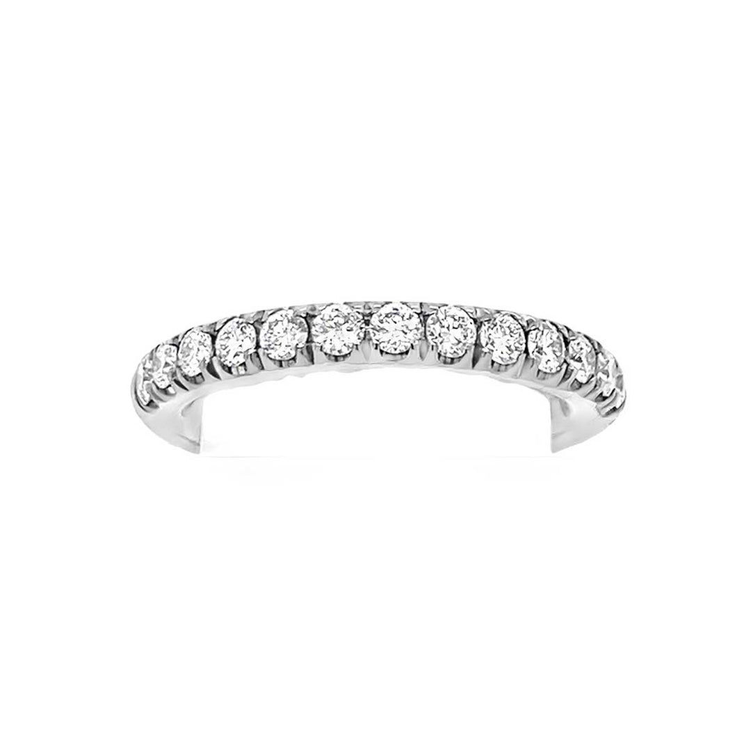 Ring 750 Weißgold mit 0,59 ct Brillanten