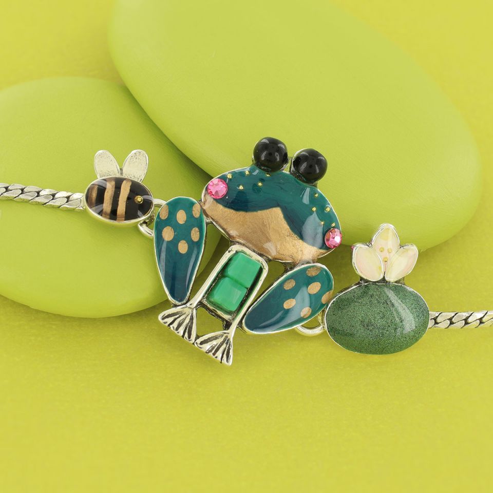 Taratata Armband Rainette - Modeschmuck mit Frosch-Motiv