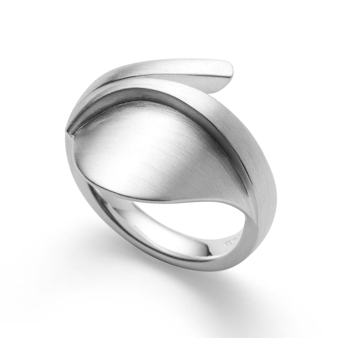 Bastian Inverun Silberring matt 925 Sterlingsilber – Eleganter Damenring