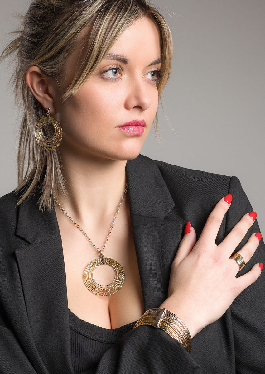 Ring Giunone Bronze Vergoldet | Bocarol