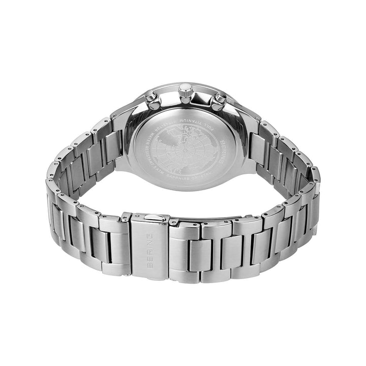 Bering Titan Chrono Silber 11743-704 | Ultraleicht & Chronograph