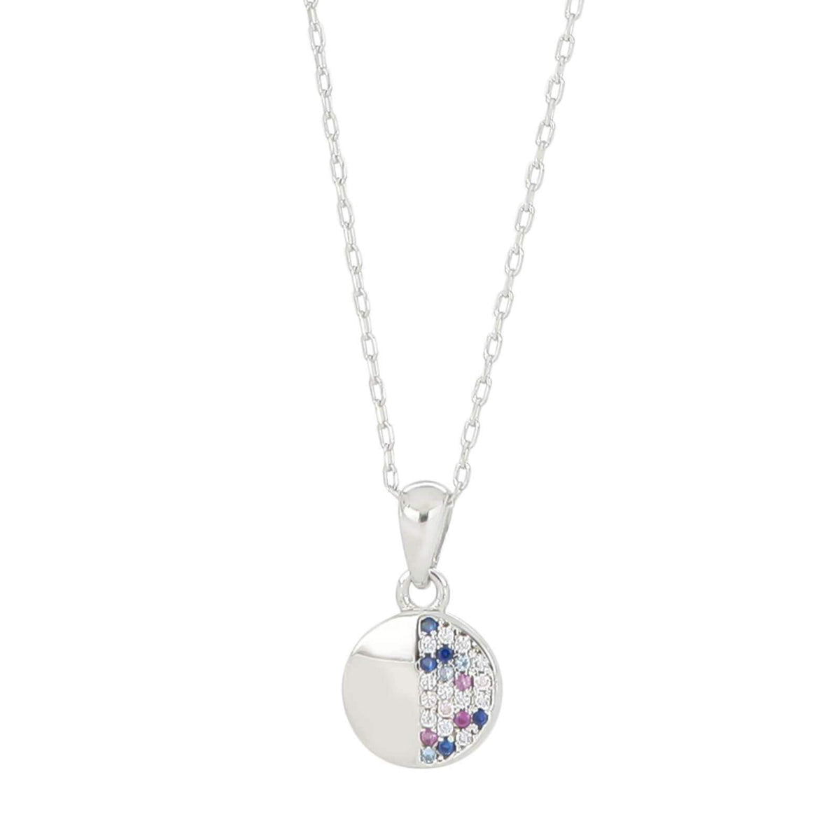 Joanli Nor rhodinierte Halskette GUNTANOR 42 + 3cm - My Fine Jewellery