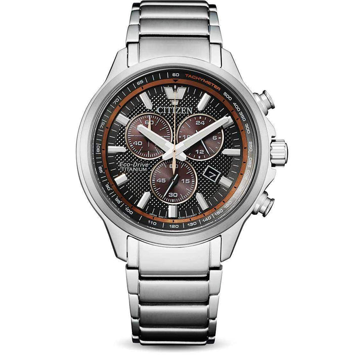 Citizen Herrenuhr Super Titanium AT2470-85H Chronograph - My Fine Jewellery