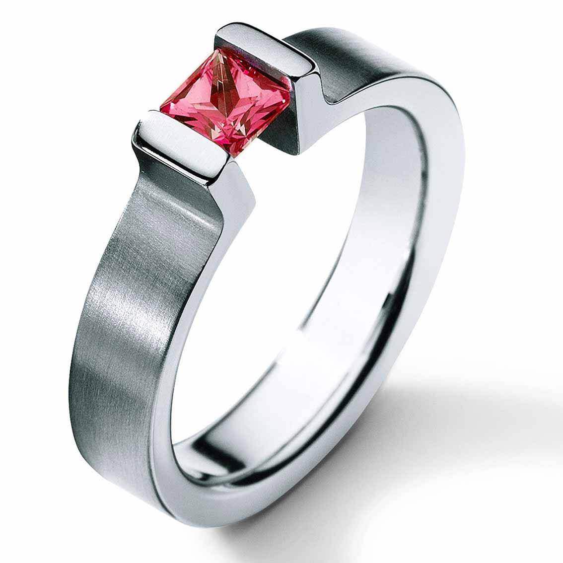 Humphrey Edelsteinring Damen VICTORY, Edelstahl, 4,5 mm - My Fine Jewellery