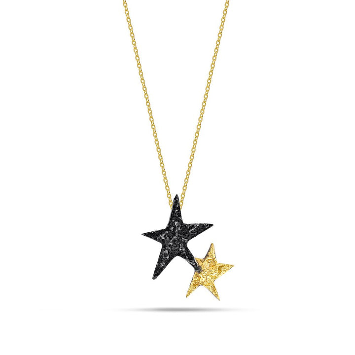 Anhänger und Kette, Sterlingsilber vergoldet "Make a wish IV" M-474