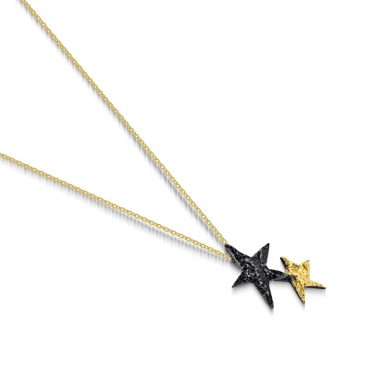 Anhänger und Kette, Sterlingsilber vergoldet "Make a wish IV" M-474
