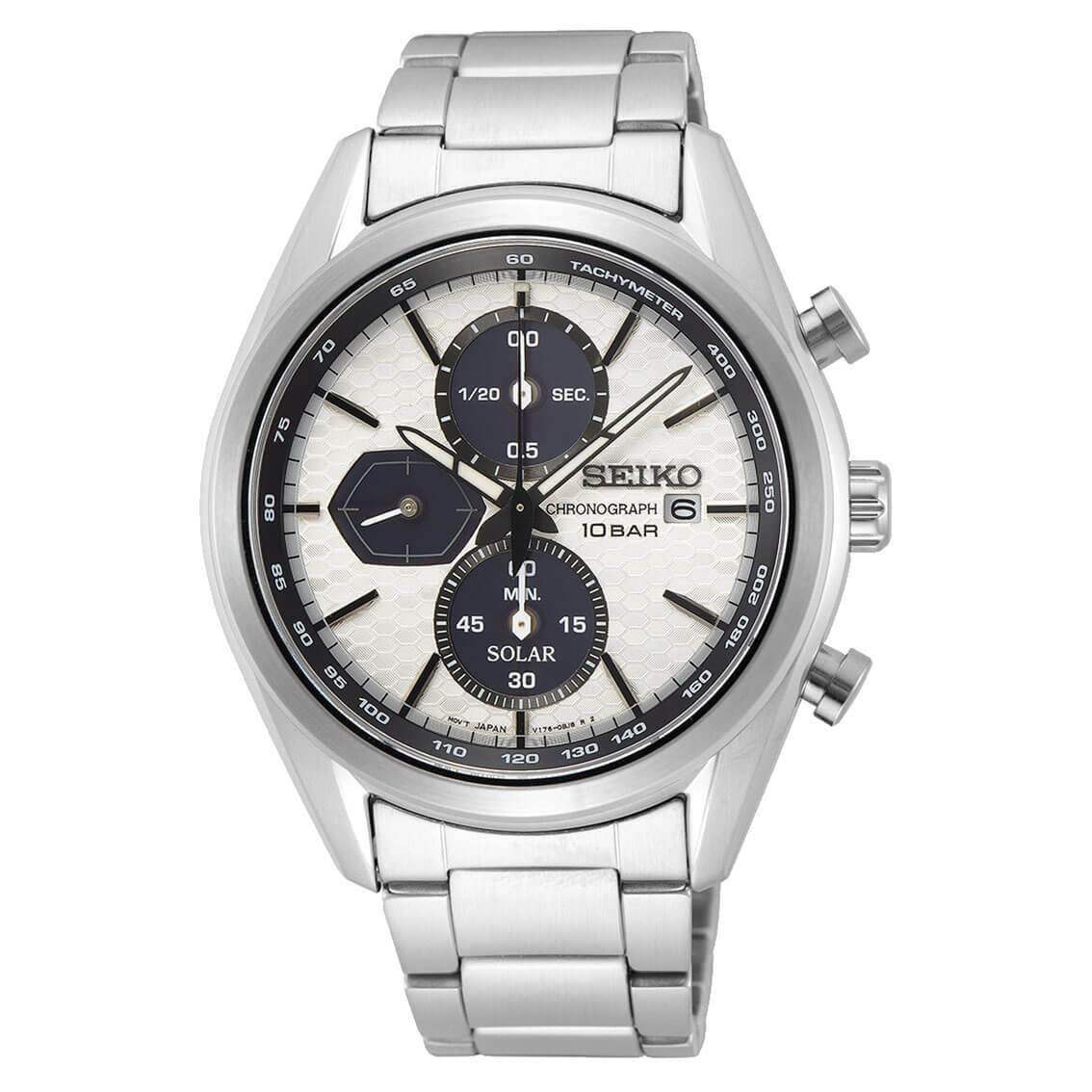 Seiko Herrenuhr Macchina Sportiva SSC769P1 Chronograph Solar - My Fine Jewellery