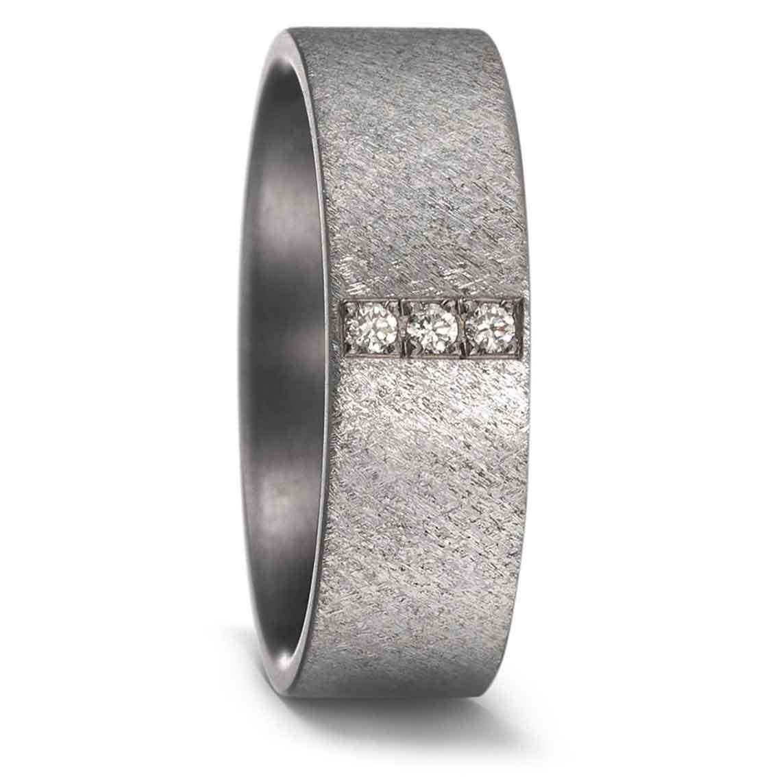 Teno Eheringe Tantal Diamant 0,06 ct - My Fine Jewellery