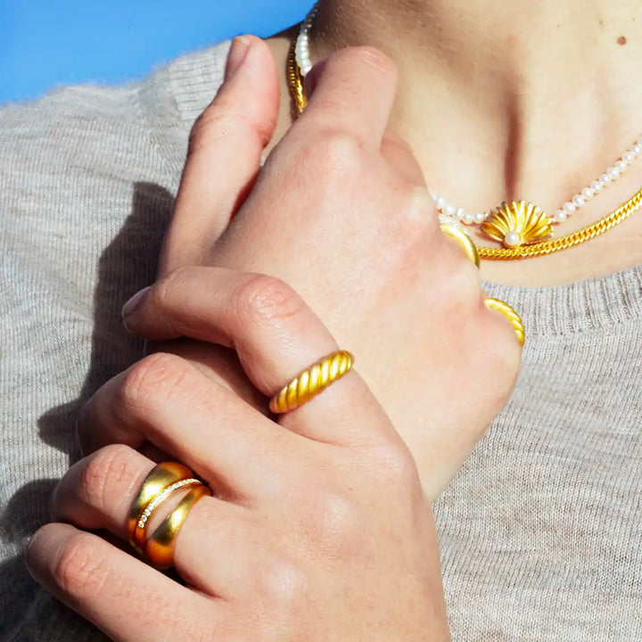 Ring "Ocean Flow" Sterlingsilber