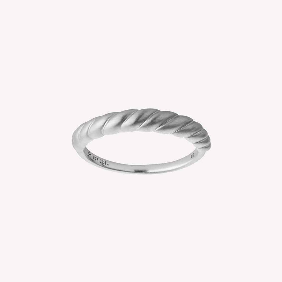 Ring "Seashell Band", Sterlingsilber