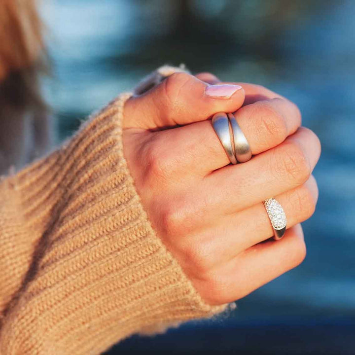 Ring "Ocean Flow" Sterlingsilber