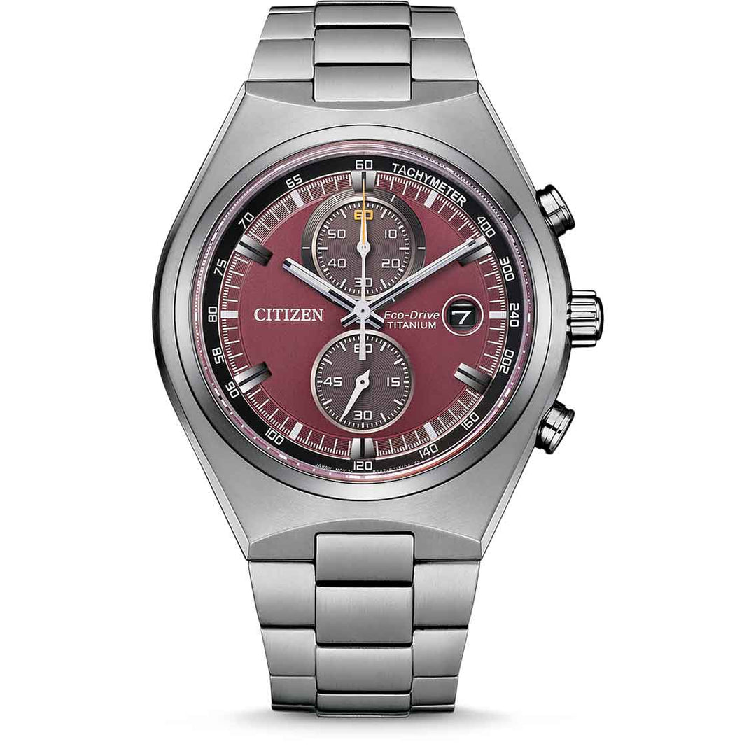 Citizen Herrenuhr Eco-Drive Chronograph CA7090-87X