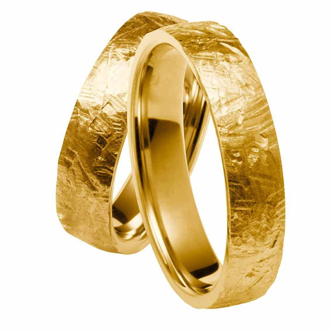 Eheringe Set, 5 mm, Gelbgold - My Fine Jewellery