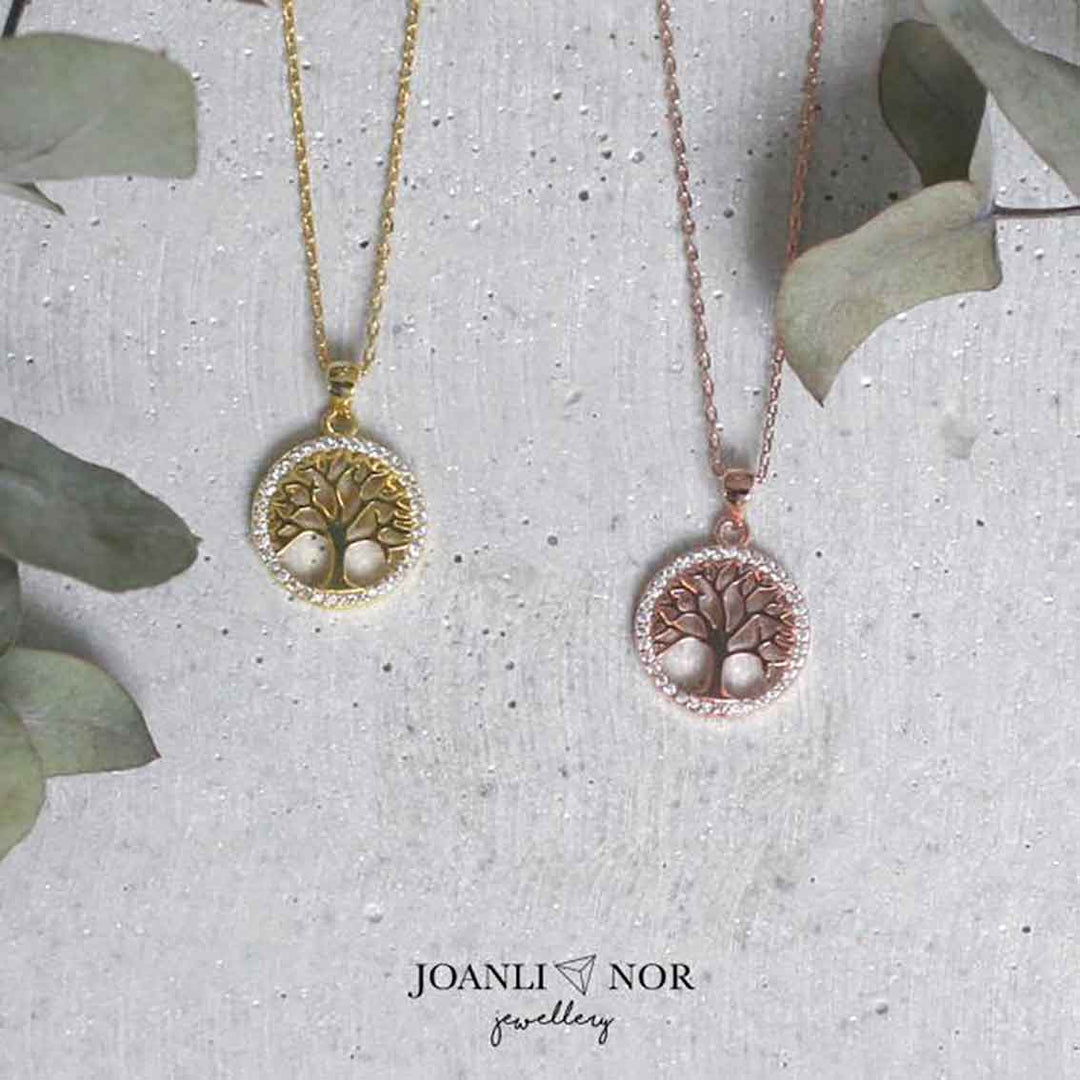 Halskette CAIANOR 15 mm, Sterlingsilber vergoldet