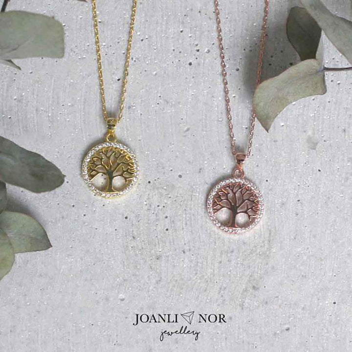 Halskette CAIANOR 15 mm, Sterlingsilber vergoldet