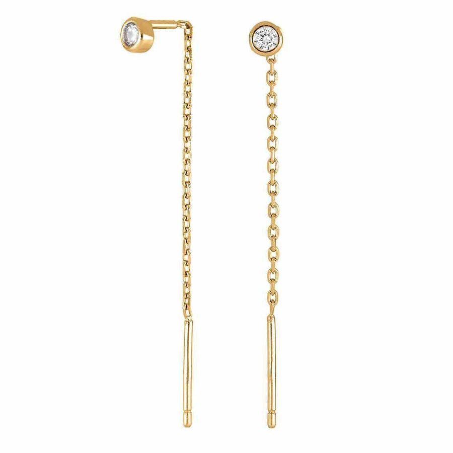 Vergoldete Ohrringe HEIDINOR 40 mm Silber - My Fine Jewellery