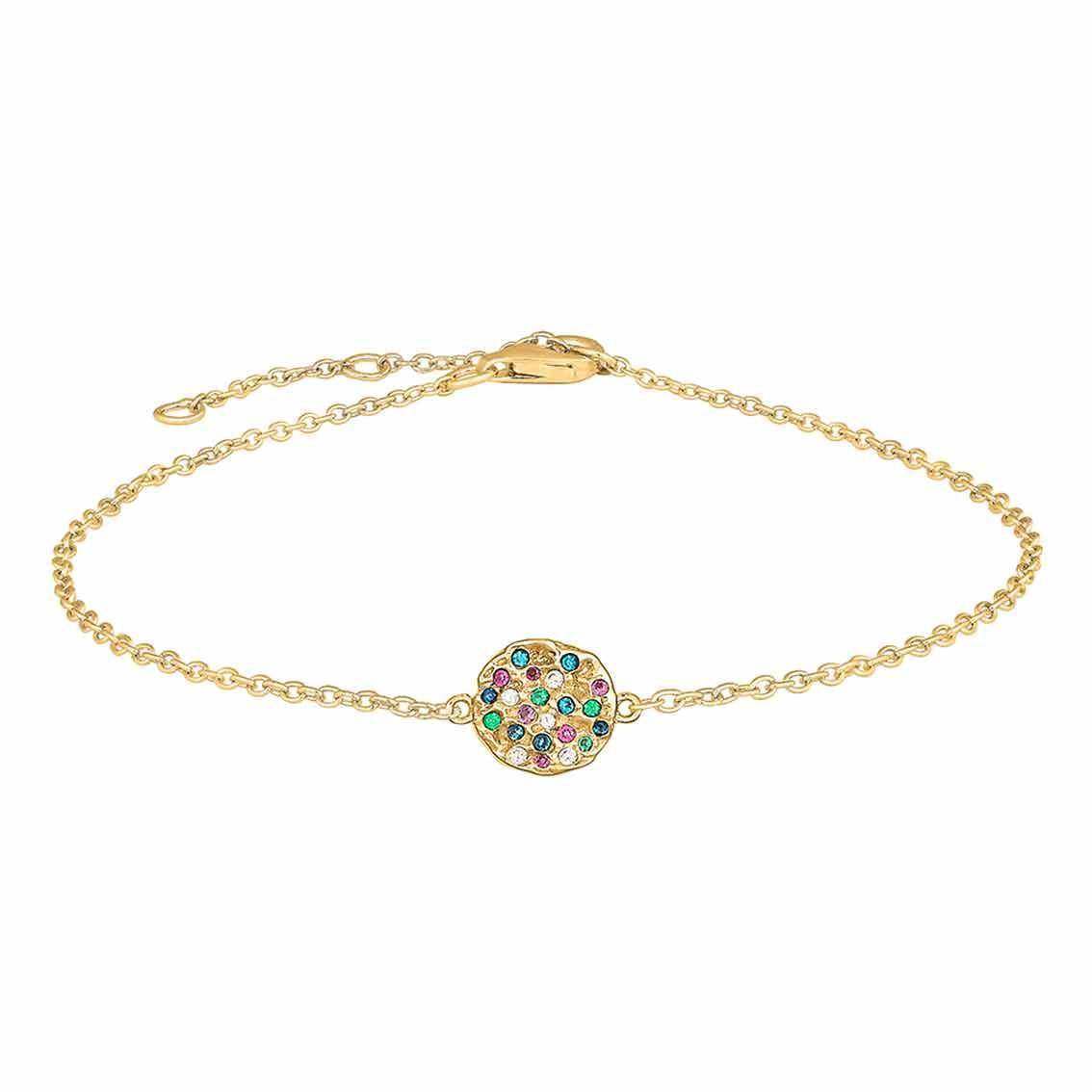 Vergoldetes Armband FLORANOR 9mm Sterlingsilber - My Fine Jewellery