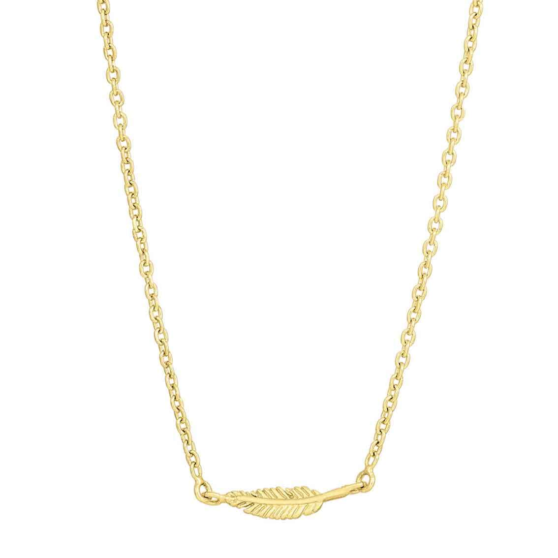 Nordahl Andersen vergoldete Silber Halskette NATURE52 11mm - My Fine Jewellery